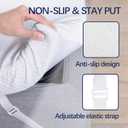 VALUXE 4 Inch Gel Memory Foam Mattress Topper King Size High Density Cooling Pad Pressure Relief Bed Topper (with Removable & Washable Bamboo Cover)