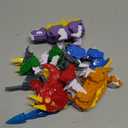 5-in-1 Transforming Dinosaur Robot Toys, STEM Building Kit with Triceratops Action Figures, Safe Set for Kids Boys Girls Age 3+ Boys & Girls, Birthday for Toddlers