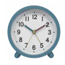La Crosse Clock Co. 4.4" Analog Quartz Alarm Clock - Teal