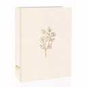 Holoary 5x7 Photo Album 100 Photos, 100 Pockets Picture Album, Linen Fabric Cover Big Picture Book for Photos, Photo Album 5x7 for Family Weddings Travel Memories(Beige)