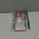 Magnetic for iPhone 16 Pro Max Case, [Compatible with MagSafe] [Military-Grade Protection] Clear Hard Back&Soft TPU Frame Shockproof Protective case for iPhone 16 Pro Max-6.9'' Hot Pink