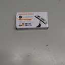 BAGAIL Digital Luggage Scale, 110lbs Hanging Baggage Scale with Backlit LCD Display, Portable Suitcase Weighing Scale, Travel Luggage Weight Scale with Hook, Strong Straps for Travelers (Ash Silver)