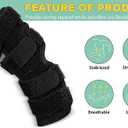Dog Rear Leg Brace for Hock Joint, Compression Wrap Strong Support Back Leg for Canine Torn ACL & CCL, Injury and Sprain Protection, Keeps Stability for Wounds Care and Arthritis (XS)