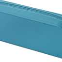 Mr. Pen Silicone Pencil Pouch, Teal Pencil Case, Aesthetic Pencil Bag for Women, Makeup Pouch