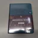 Legend Planner Address Book with Alphabetical Tabs  Mini Telephone Contacts Book for Phone Numbers, Addresses, Passwords, Small (Dark Teal) (Pocket (4.3x5.7))