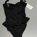 RuiBalletto Ballet Leotards for Women, Backless Camisole Bodysuit With Adjustable Straps, Full Lining Dancewear, Size S