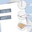 Golden State Art, 16x20 White Backing Board, Backer Boards for Frame, Picture (10 Pack)
