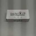 12880 Sq.Ft Range WiFi Extender Signal Booster Dual Band 5GHz/2.4GHz, 105-Device Compatibility, Simple Installation, WiFi Extender