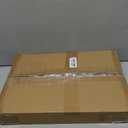 Gredak Bamboo Bread Box and Bread Storage, Corner Bread Box for Kitchen Countertop, Large Durable Black Single Layer Bamboo Breadbox