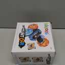 KKONES Remote Control Car, 2.4GHz Double Sided 360 Flips Rotating Electric Race RC Stunt Car, LED Wheel & Headlight High Speed Off Road Cars Toy Gift for 3 4 5 6 7 8-12 Year Old Boy Toys (Blue)