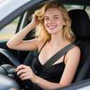 2PS seat Belt Cover pad,Faux Leather Seatbelt Covers Strap Shoulder Cushion for Driver Accessories,Backpack, Shoulder Bag (Black)