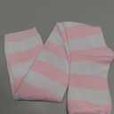 Striped Christmas Socks Women Festival Novelty Athletic Performance Calf Socks Personality Thermal Knee High Stockings