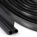 Kefly 018-478 RV Double Bulb Slide Out Seal Wiper Replacement Weather Stripping (2''x 2.25''x 28 Ft)