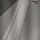 HOOBRO Floating Shelves, Wall Shelf Set of 3, 35.4 Inches Hanging Shelf with Raised Edge and Invisible Brackets, for Bathroom, Bedroom, Kitchen, Office, Living Room Decor, White WT90BJ01