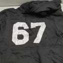 #67 Jersey Uniform Varsity Sports Number, 67th Birthday Pullover Hoodie
