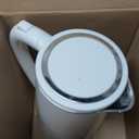 PARIS RHNE Electric Tea Kettle, 1.7L Temperature Control Electric Kettle, 4H Keep Warm Water Boiler with 6 Presets, LED Screen Electric Kettles for Boiling Water, Boil-Dry Protection, BPA Free (Ivory)