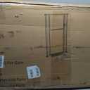 NiceTCU 56” Extra Tall Cat Gate for Doorway, 37.4-41.3" Wide Clear Gate