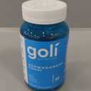 Goli Ashwagandha & Vitamin D Gummy - 60 Count - Mixed Berry, KSM-66, Vegan, Plant Based, Non-GMO, Gluten-Free & Gelatin Free Relax. Restore. Unwind, Pack of 1, Best By: 10/2027