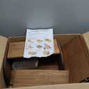 HOOBRO Bread Box, Bamboo Bread Box for Kitchen Countertop, 2 Tier Roll-Top Bread Bin, Food Storage Box, Large Capacity Keeper, Wooden Storage Cabinet, for Kitchen, Dining Room, Natural YL13MB01