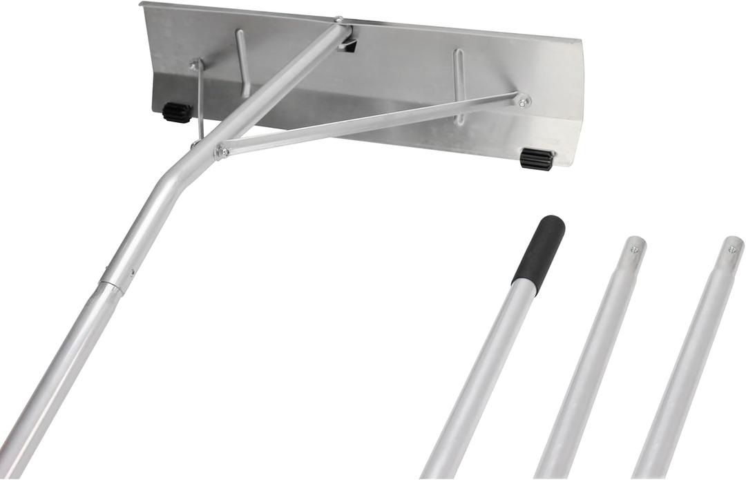 Extreme Max 5600.3207 Shingle-Saver 21' Roof Snow Rake with 24" Blade