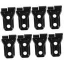 GRIRIW Door Hinge Cover Trim for Auto Door Hinge Trim Durable Exterior Accessories for Tailgate and Rear Door Protection