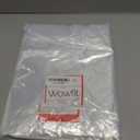 Wowfit 100 CT 18x24 Inch 1.1 Mil Clear Plastic Flat Open Poly Bags  Great for Dough Proofing, Bread Baking, Injera, Food Storage, Jackets, Coats, Pillows, Laundry, and More