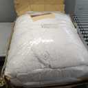 Bluestone Extra Thick Mattress Topper, King Size, White