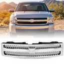 Front Grille Grill For 2007-2013 Chevrolet Silverado 1500 Pickup Truck