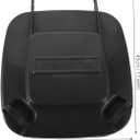 BESTYASH Plastic Garbage Can Lid Replacement Waste Bin Cover for Kitchen and Outdoor Use Fits Standard Trash Bins Prevents Easy to Use