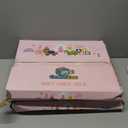 Extra Large Toy Box Chest, Collapsible Storage Organizer with Lids, Sturdy Cartoons Toybox for Boys Girls, 26"x13"x16" Kids Storage Bin Box Baskets for Living Room, Playroom, Nursery (Cherry Red)