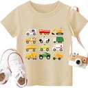 Boys Girls Patriotic Shirts-4th of July Shirt Kids USA Shirts American Flag Tshirt Tops Size 140