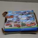 City Police Truck and Trailer Building Toy, Compatible with Lego, 469 Pcs Fun Educational STEM Learning Block Set, Gift for Boys & Girls Age 6-12 Years Old