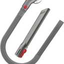 Sealegend Crevice Tool Dryer Vent Lint Vacuum Attachments Compatible with Dyson V15 V12 V11 V10 V8 V7 Vacuum Cleaner Dryer vent Cleaner Kit, Flexible Dryer Lint Removal Tool (Deep Gray)