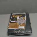 GUARD SHIELD Super Heavy Duty Green/Silver Poly Tarp Cover 8x10 Feet Waterproof 16mil Thick UV and Tear Resistant Tarpaulin with Grommets and Reinforced Edges