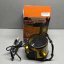 Outdoor Heater for Patio, 1500W Electric Garage Outdoor Heaters with 3 Modes, 3s Fast Heating, with Overheat Protection, Electric Space Heaters for Patio, Garage, Greenhouse, Office (Yellow)