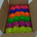 24PCS Light Up Ball, Bouncy Balls for Kids, 6 Colors LED Flashing Squeaky Ball, 2.55inch Light Up Toys, Fidget Sensory Toys, Glow in The Dark Party Favors for Teens, Adults, Children