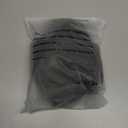 Office Chair Cover,Removable Desk Chair Cover with Zipper,Stretch Anti-dust Universal Rotating Office Seat Slipcover,Washable High Back Computer Seat Protector for Pets (Black, Large | Armrests)