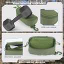 Tactical Molle Glasses Pouch | Semi-rigid Shell with Flag Patch