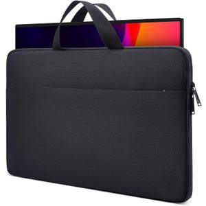 22 Inch Portable Monitor Sleeve Case Compatible with 22" ASUS ZenScreen Portable Monitor Carrying Pouch Bag with Pocket