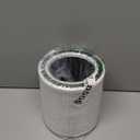 2 Pack AC400 Replacement Filter Compatible with Purivortex AC400 Air Cleaner Purifier, 3-in-1 AC400 Filter, White