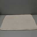 24 by 18-Inch Microfiber Dish Drying Mat, Cream