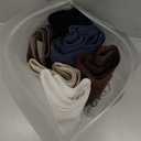 SHARICCA Women Seamless Cheeky Bikini No Show Panties Ladies Invisible Breathable Briefs Soft Stretch Underwear Multi Pack (Large, (7 Pack) Neutral Color)