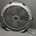 Lasko Wind Machine Fan, Air Circulator Fan with 3 Speeds, 20" Model 3300, Gray