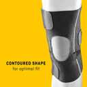 FUTURO Performance Compression Knee Support, Ideal for Everyday Activities, One Size - Black