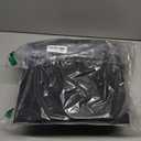 Criusia Storage Cubes, 11 Inch Clothes Storage Bins for Shelves Closet (10 Pack), Fabric Collapsible Storage Bins with Dual Handles, Cubby Storage Baskets Boxes, College Dorm Room Essentials (Black)