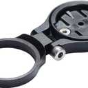Adjustable Bicycle Stem Computer Mount for Garmin Edge 25 130 200 500 510 520 800 810 820 1000 1030 (Black)