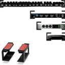 Screwless 1.5" Wide Horizontal Cable Box Mount, Modem, Router, Mesh, Streaming Media Devices & More | Mount Horizontally Any Device Upto 1.5" Wide & 4lb, Strong VHB Adhesive, No Tools by Brainwavz