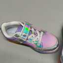 DREAM PAIRS Girls Shoes Toddler Sneakers Rainbow Storybook Casual School Walking Footwear for Toddler/Little Kids Size 11 (Purple)