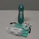 AquaSonic Water Flosser - Cordless Rechargeable Water Flossers for Teeth Cleaning - Waterproof Aqua Flosser, Portable Oral Irrigator for Dental Cleaning with 5 Jet Tips  Braces Home Travel (Mint Green Metallic)