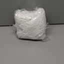 TILLYOU Baby Crib Skirt Girls Boys, Ruffled Bed Skirt with Pompoms, 28”x 52”, 14'' Drop, White